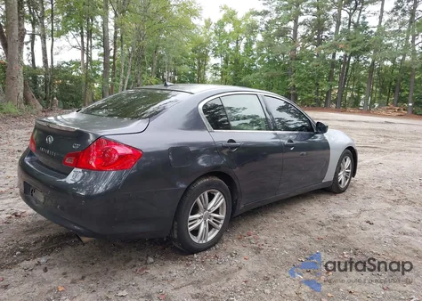2012 Infiniti G37 Journey z USA, uszkodzony, nr VIN JN1CV6AP6CM930708